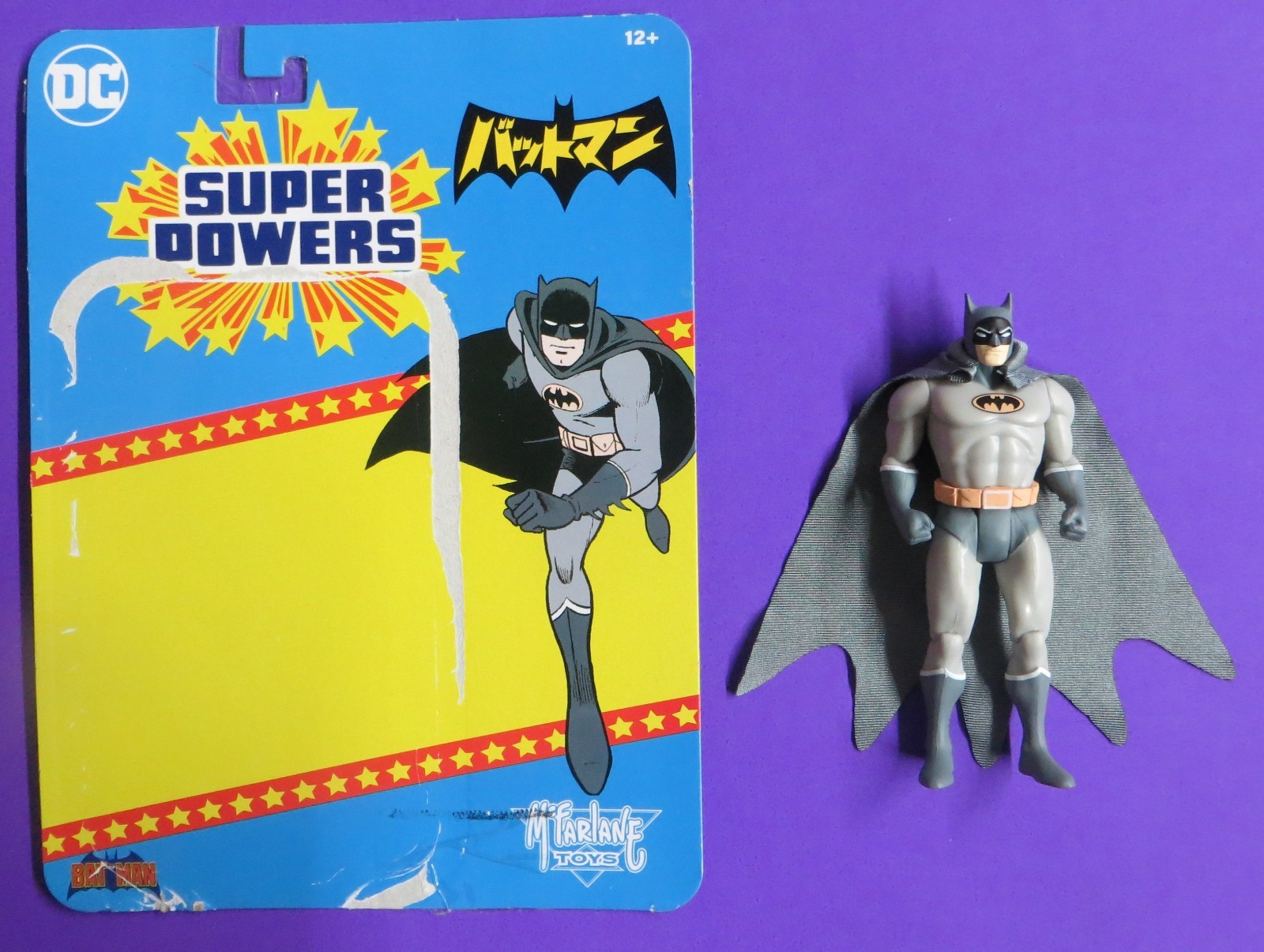 MCFARLANE SUPER POWERS MANGA BATMAN LOOSE DC Universe DCU Figure 4&Prime; 5&Prime;