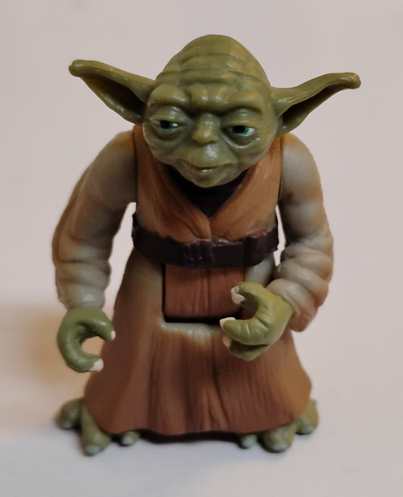 Vintage 1995 Kenner Star Wars Yoda Jedi Trainer Power Of The Force Figure