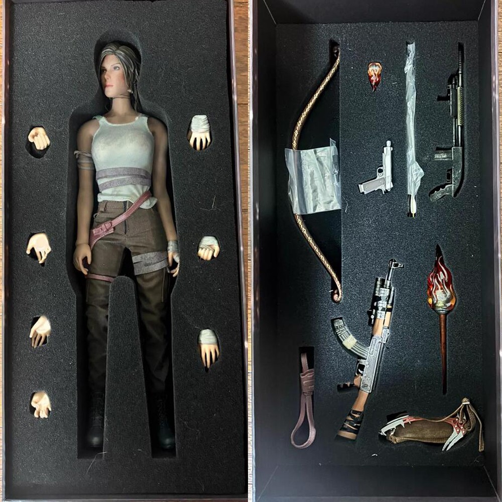 SWTOYS Tomb Raider Lara Croft 12in Action Figure Female Doll Model FS061 0623