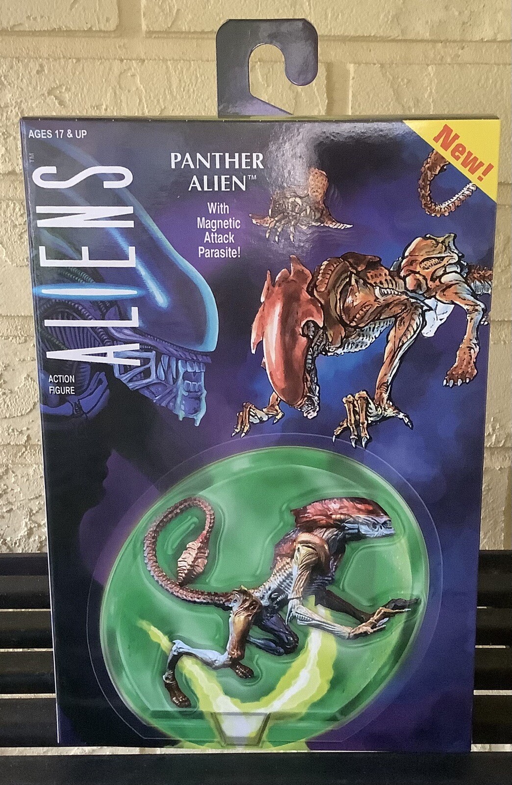 ALIEN KENNER TRIBUTE PANTHER ALIEN 7” SCALE FIGURE