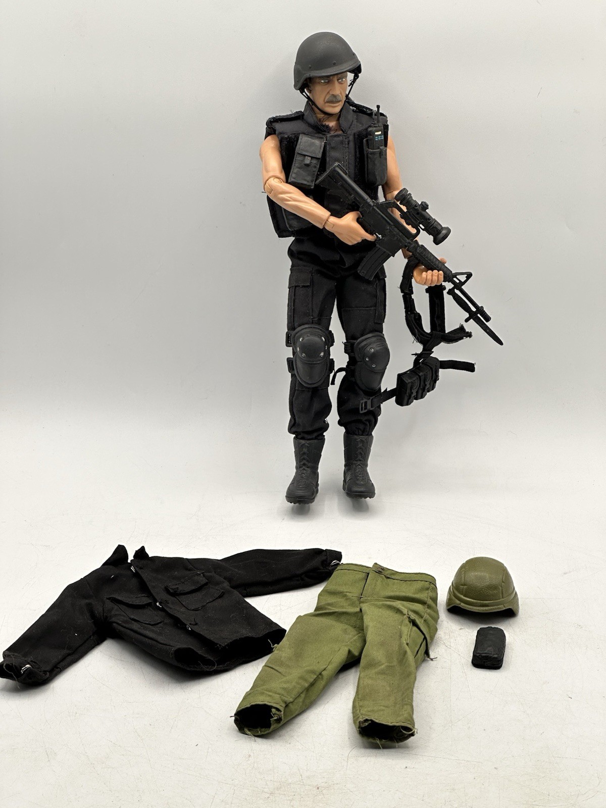 Special Forces Man Doll 1993 Twenty-First Century Toys With Accessories 11.5”