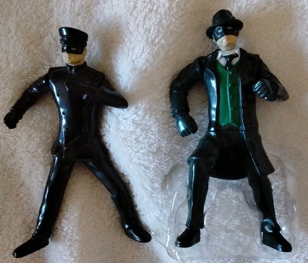 2010 Carl Jr. Kato & GREEN Hornet action figures Excellent CONDITION