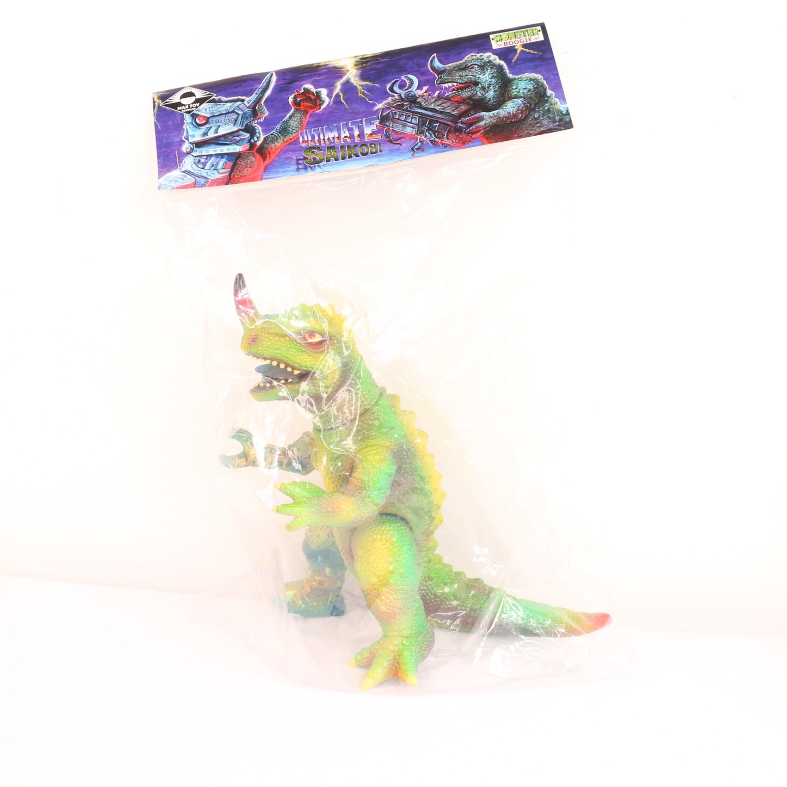 Max Toy Ultimate Saikobi Monster Boogie Yongary Action Figure Soft Vinyl SEALED