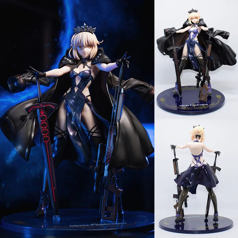 25Cm Action Figures Fate Figures Saber Figures Saber Alter Stay Night Figurine P
