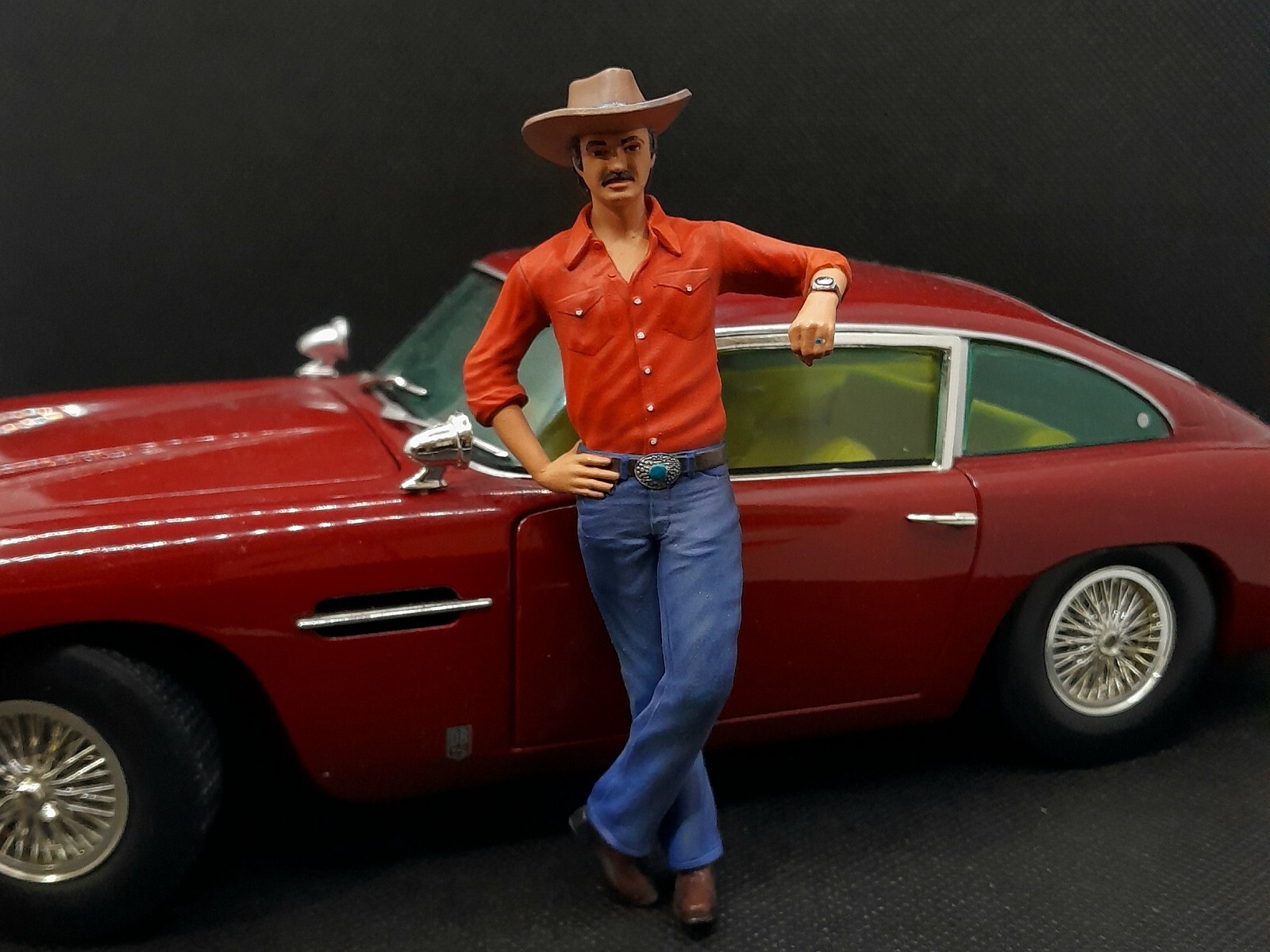 1/18 Burt Reynolds as « The Bandit » for diecast collectors