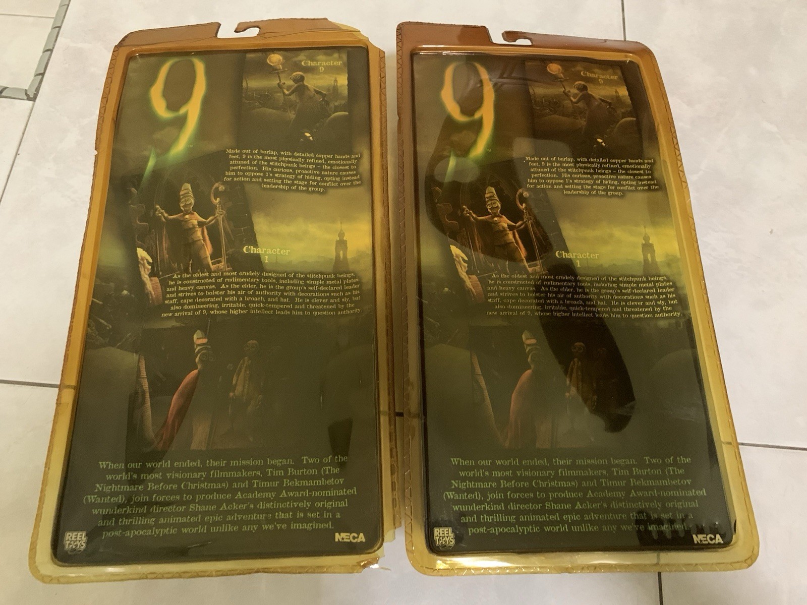 Neca Character 9 & character 1