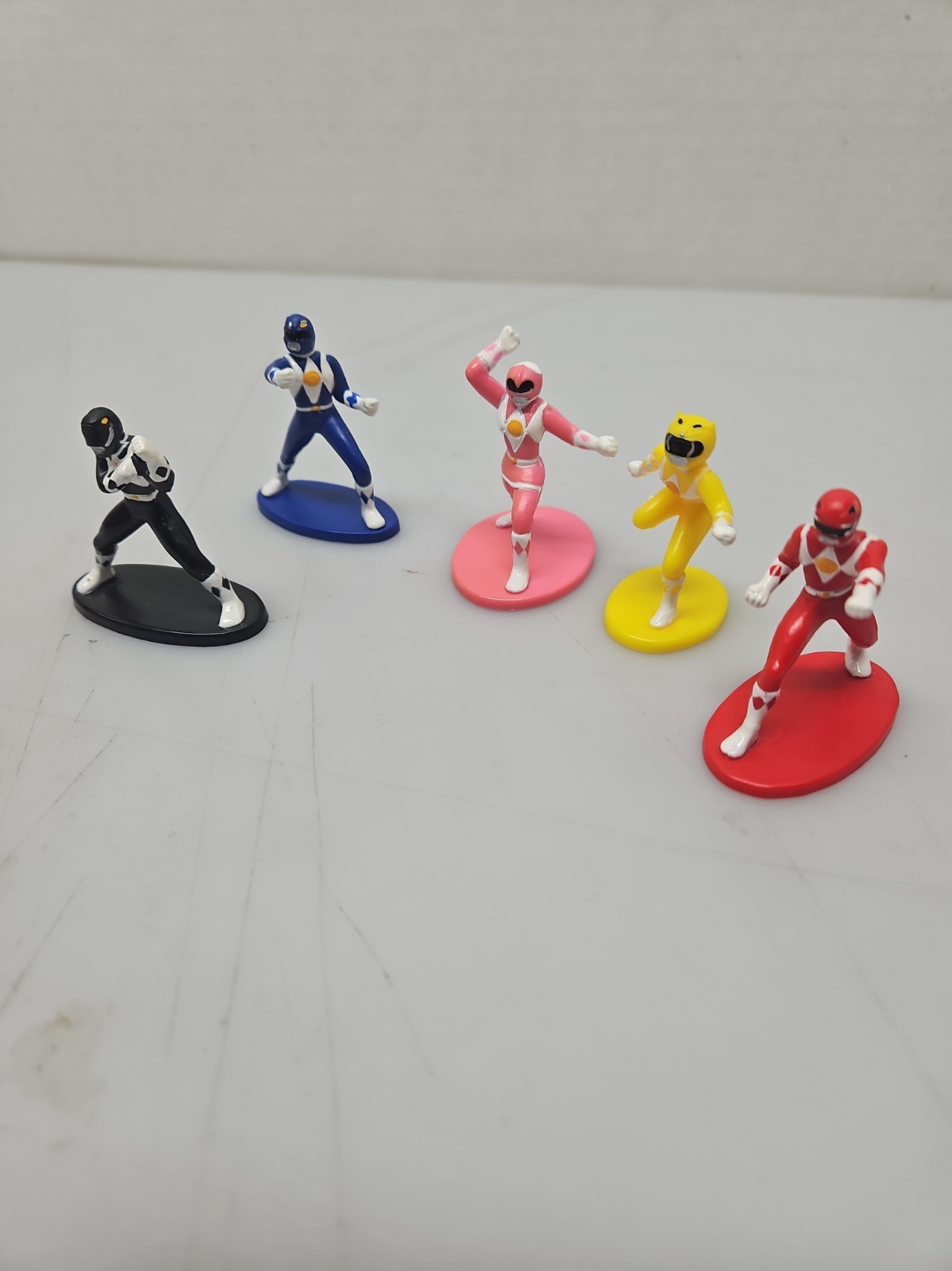 Power Rangers Miniature Action Figurine or Cake Toppers – Set of 5