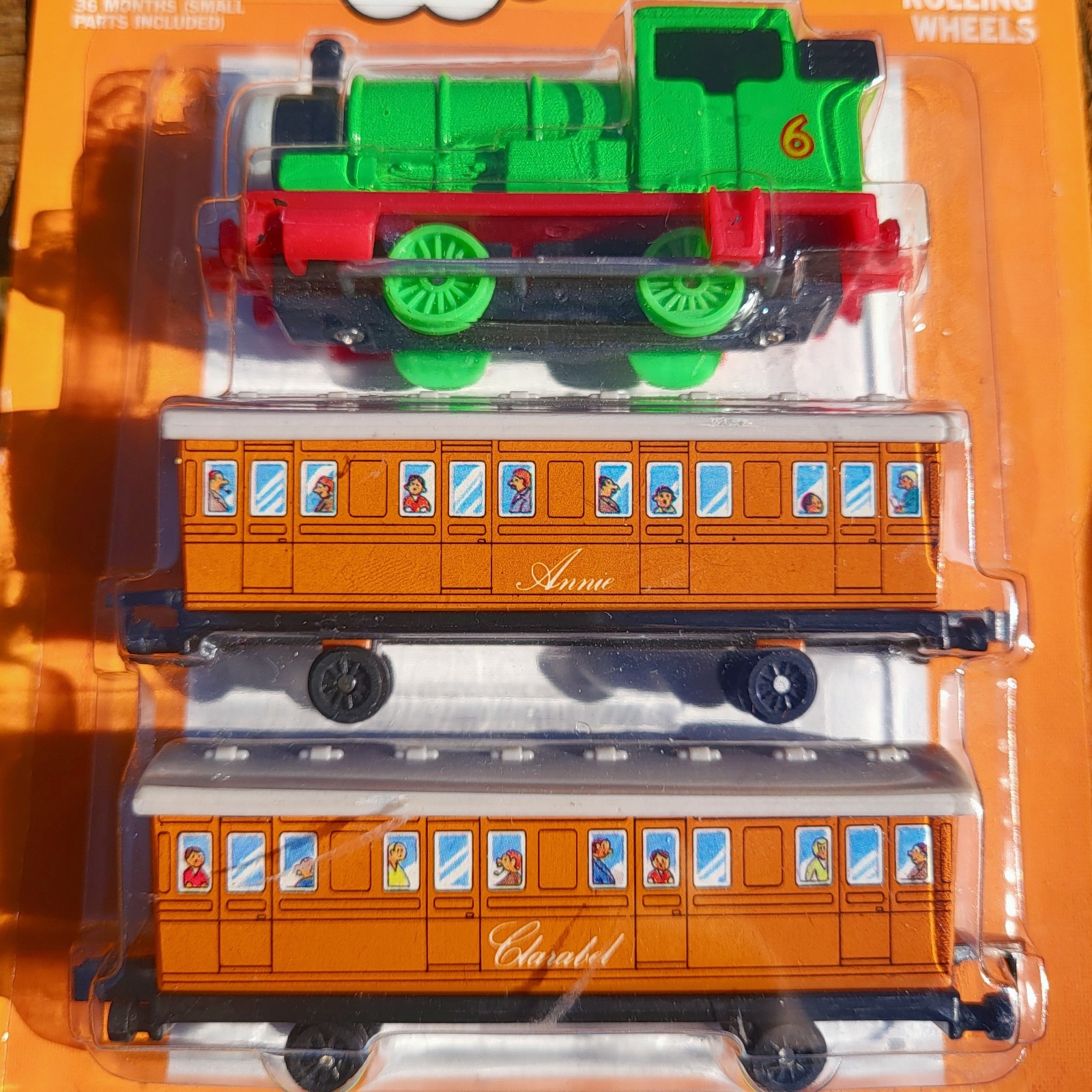Thomas The Tank Engine & Friends #1006W Thomas Annie & Clarabel 1991 New Sealed