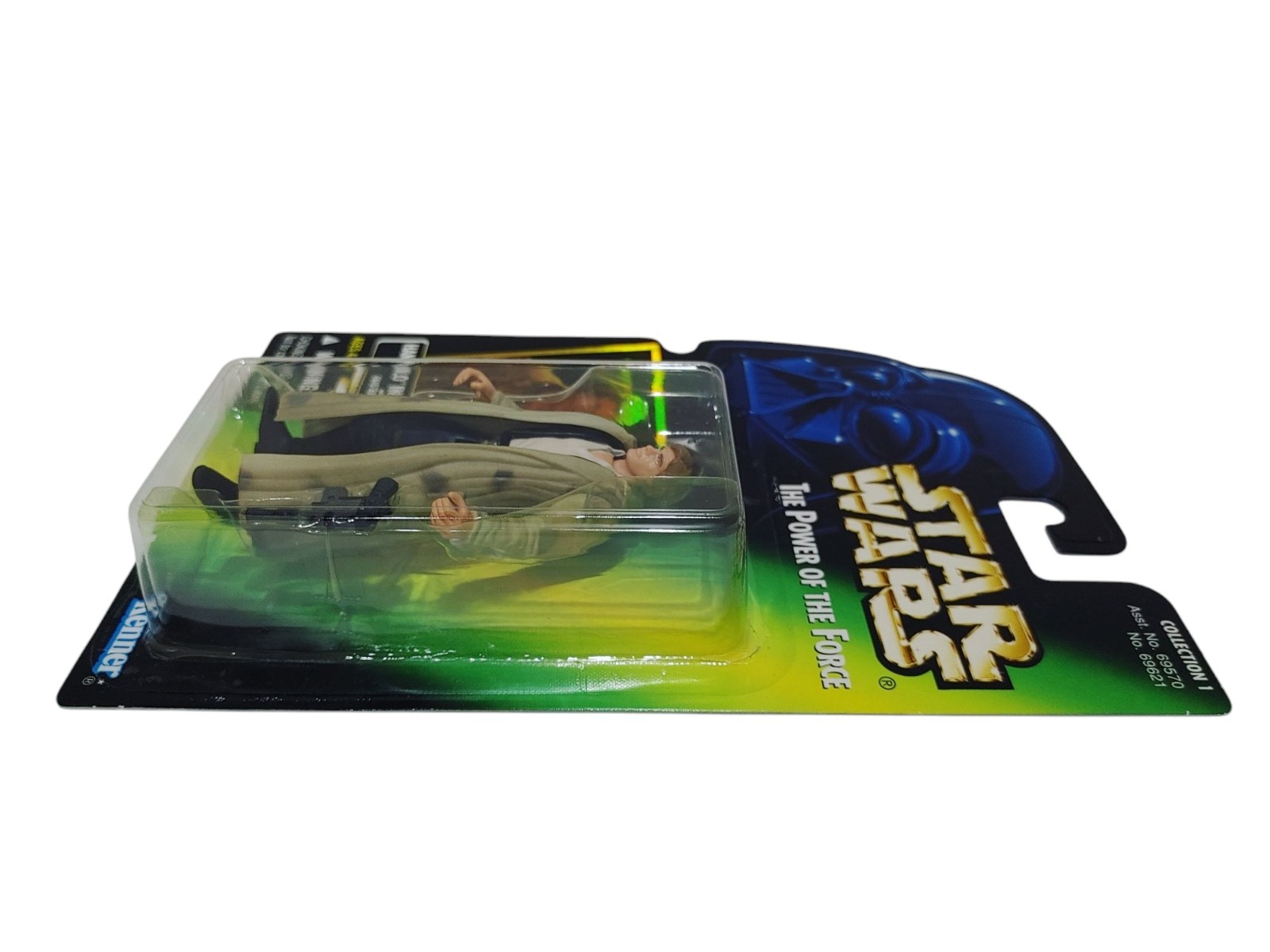 Star Wars Kenner Potf2 Han Solo Endor Gear Hologram Action Figure ~ Misp