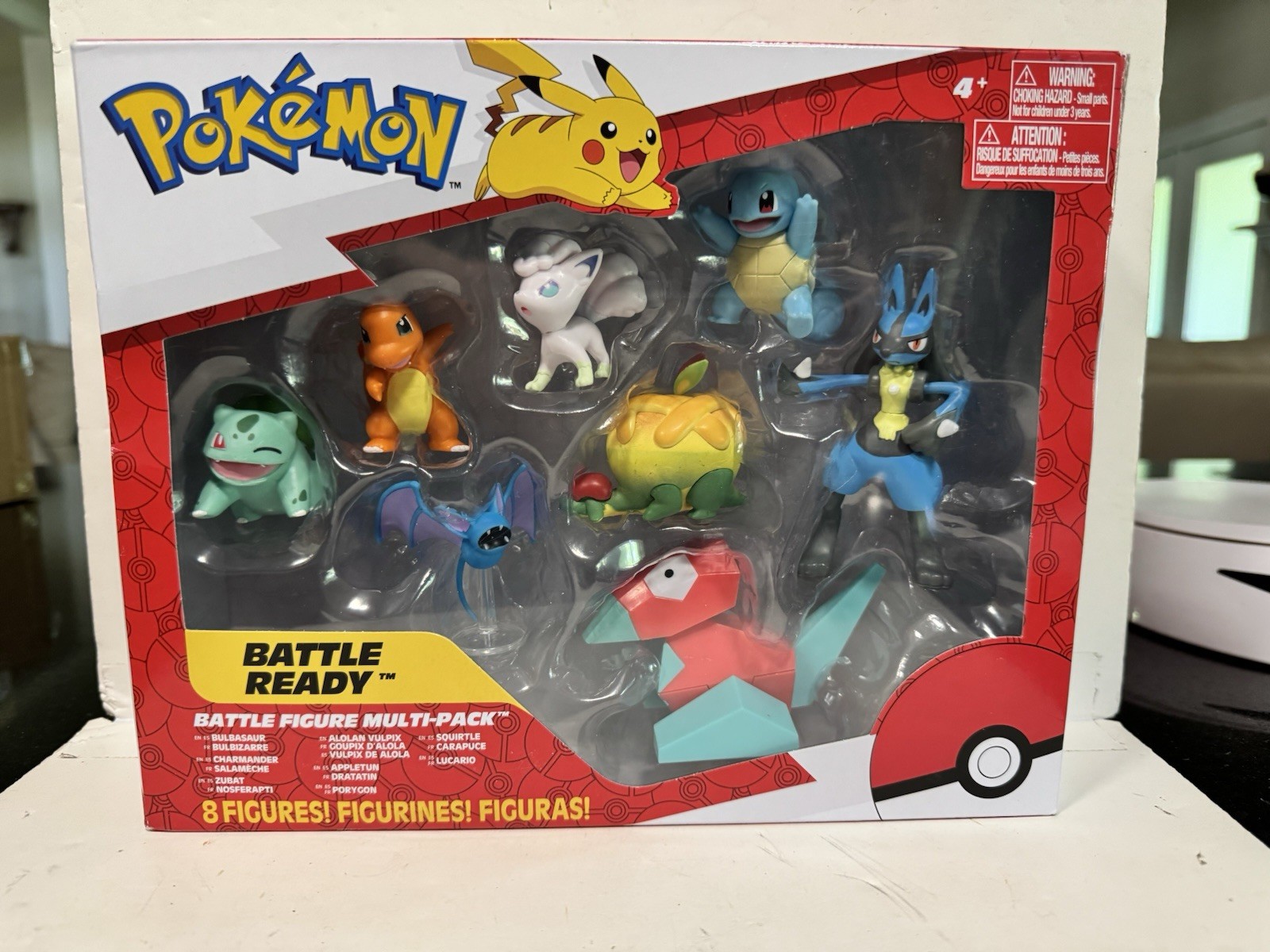 Pokemon Battle Ready Multi Pack Figures – 8 Pack – Brand New