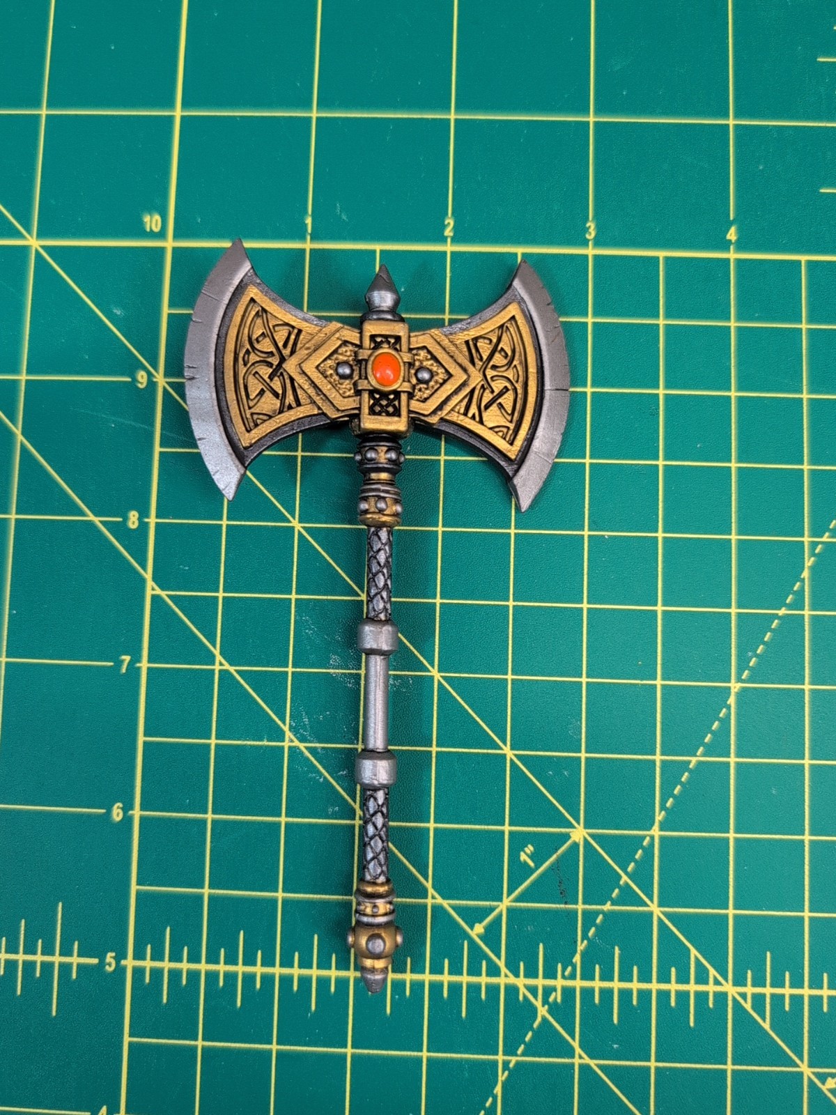 Mythic Legions Rising Sons Double Bladed Axe Head « NEW-US SELLER & I SHIP DAILY »