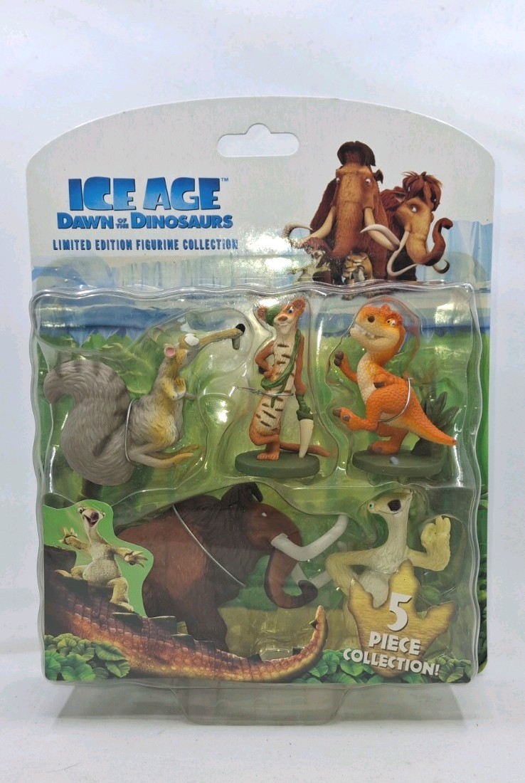 Ice Age Dawn Of The Dinosaurs Limited Edition Figurine Collection 2009