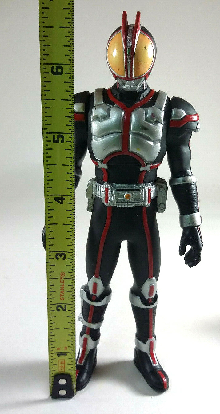 Kamen Rider Faiz 555 Hero Figure Toy 2003 Bandai Japan 6.5 in Masked Faize RARE!