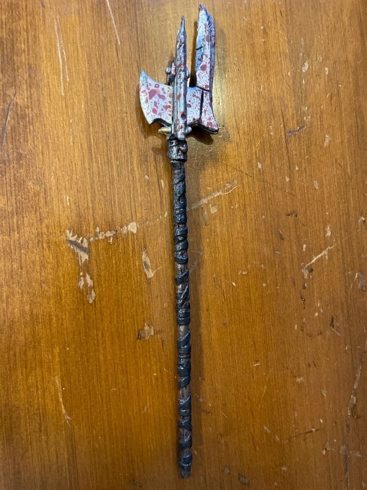 Spawn The Dark Ages 14 Tormentor Pole Axe Weapon Accessory Part McFarlane 1999