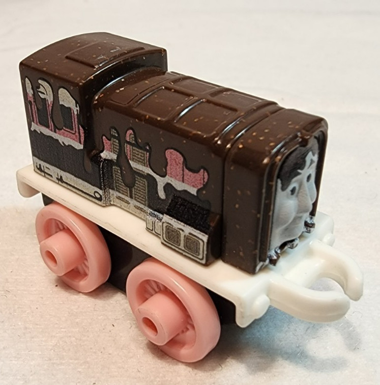 Thomas & Friends Minis – Sidney – Brown – 2014 – Thailand, Train car engine