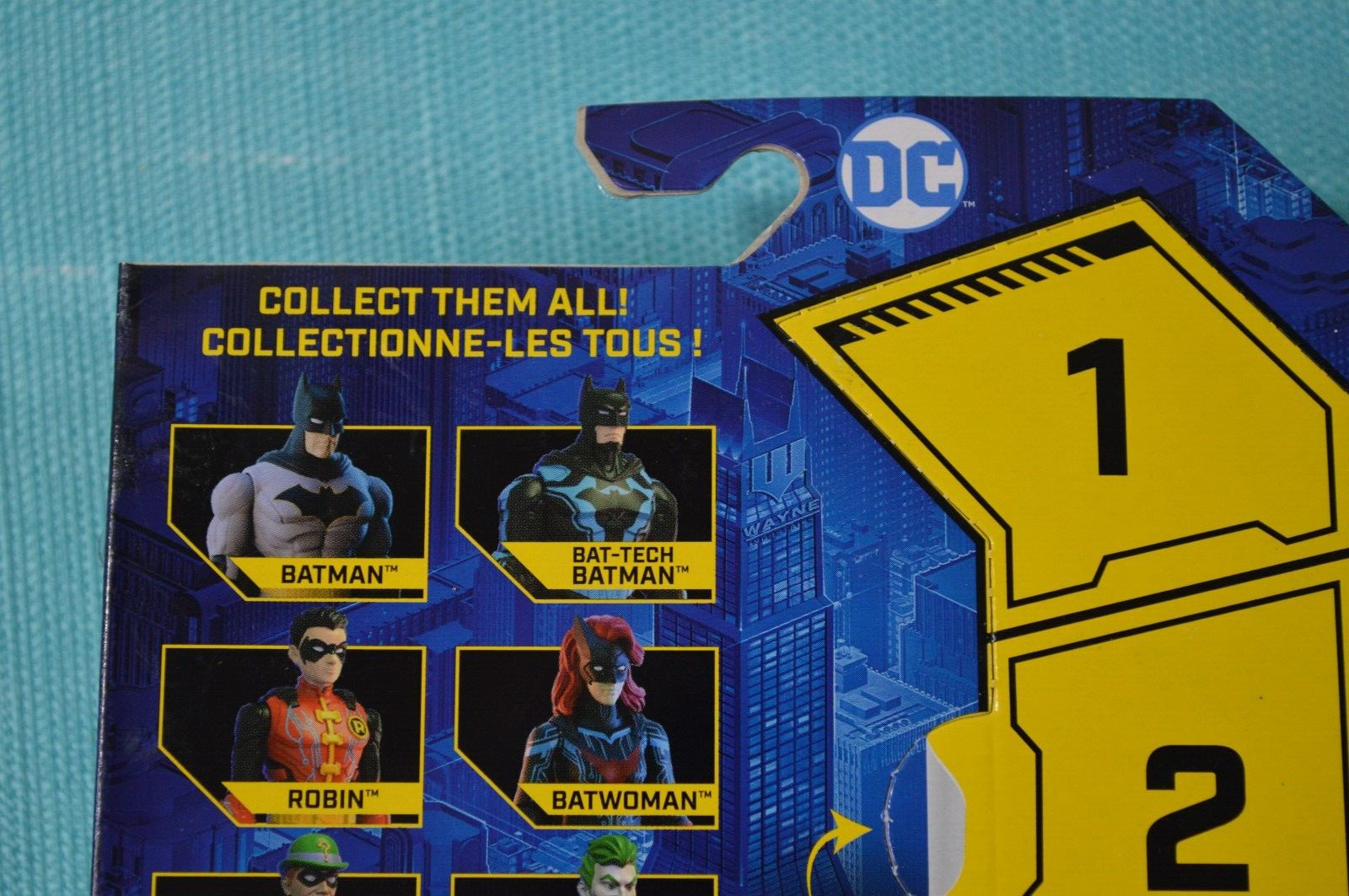 Spin Master DC Batman with 3 Surprise Accessories Inside 4in New In Sealed Box