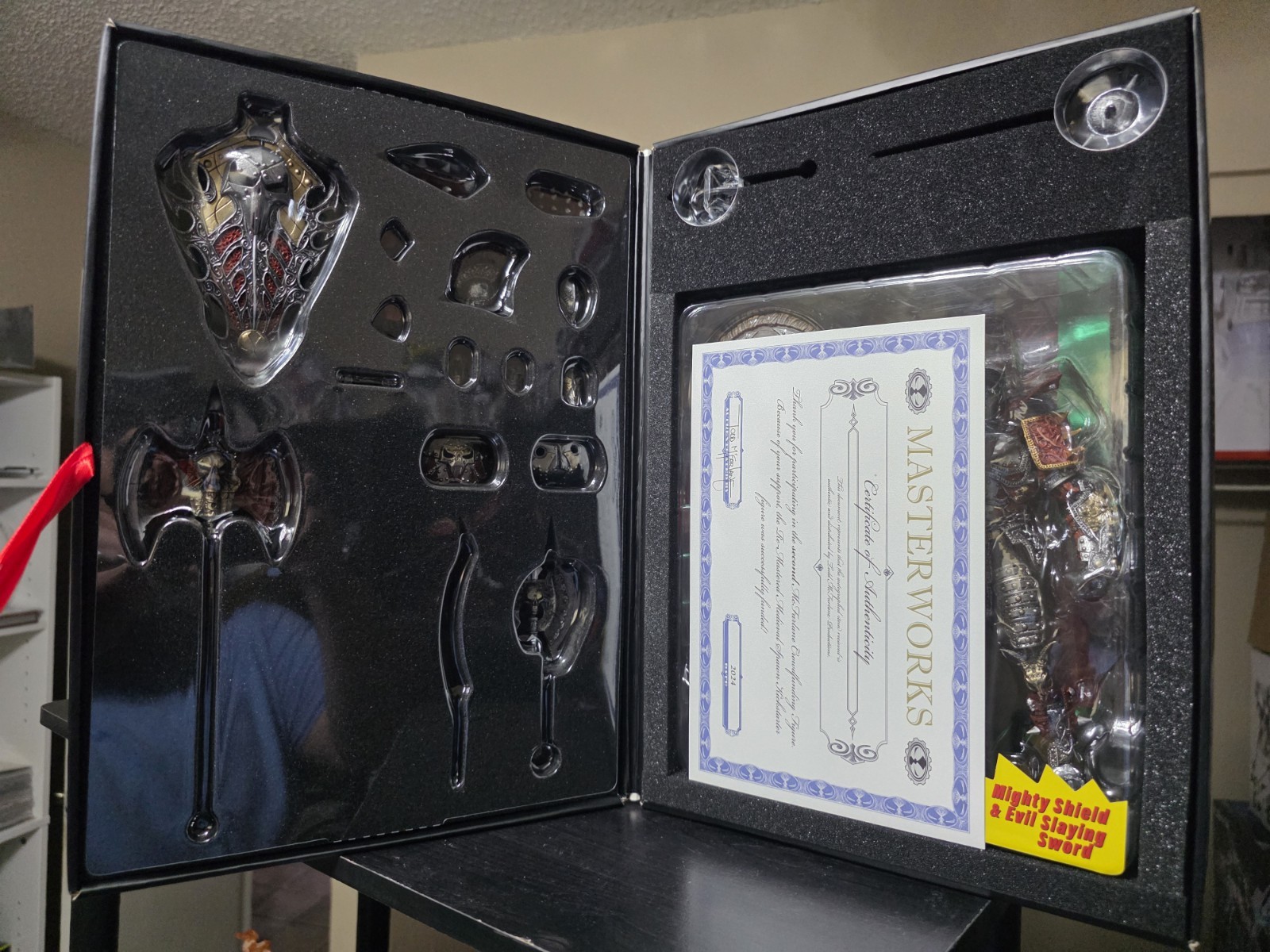 Medieval Spawn Figure Black Edition McFarlane Kickstarter