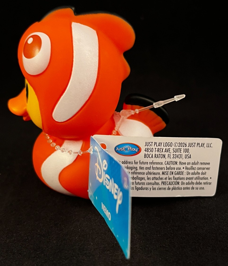 Disney – Nemo – Finding Nemo – Rubber Duck – Approx 3&Prime; High – Duckalooz