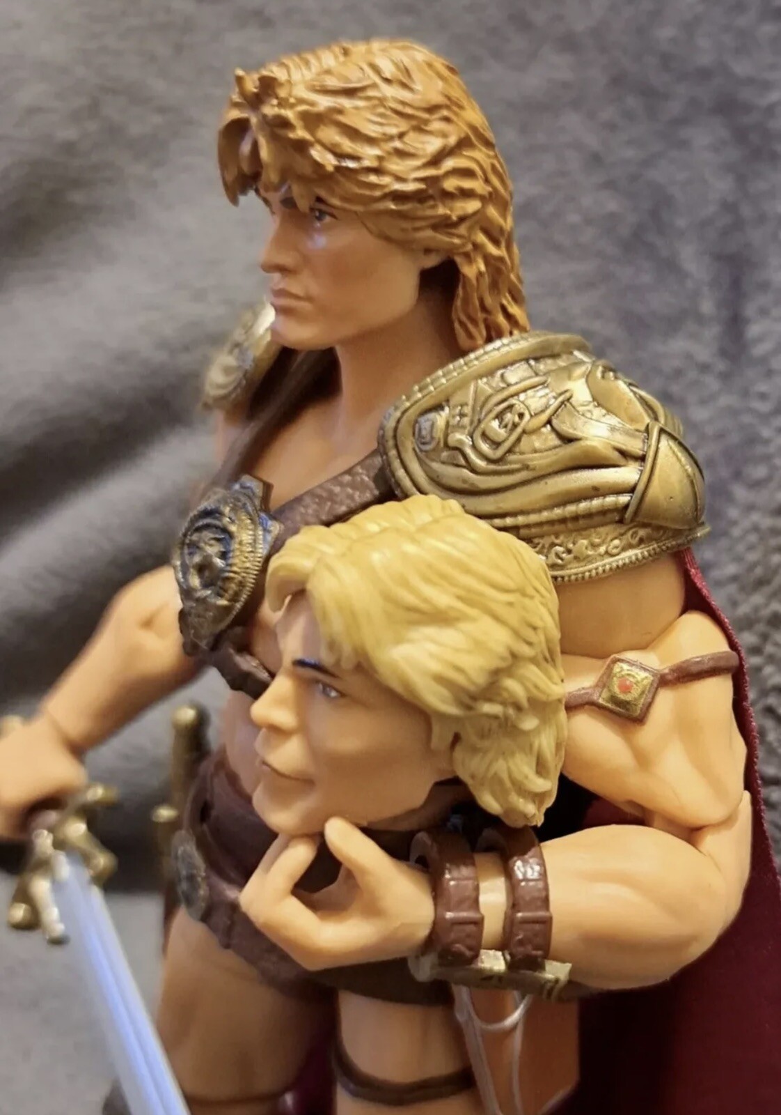 Compatible Motu Classics Custom Dolph Lundgren Heman HEAD ONLY Masterverse