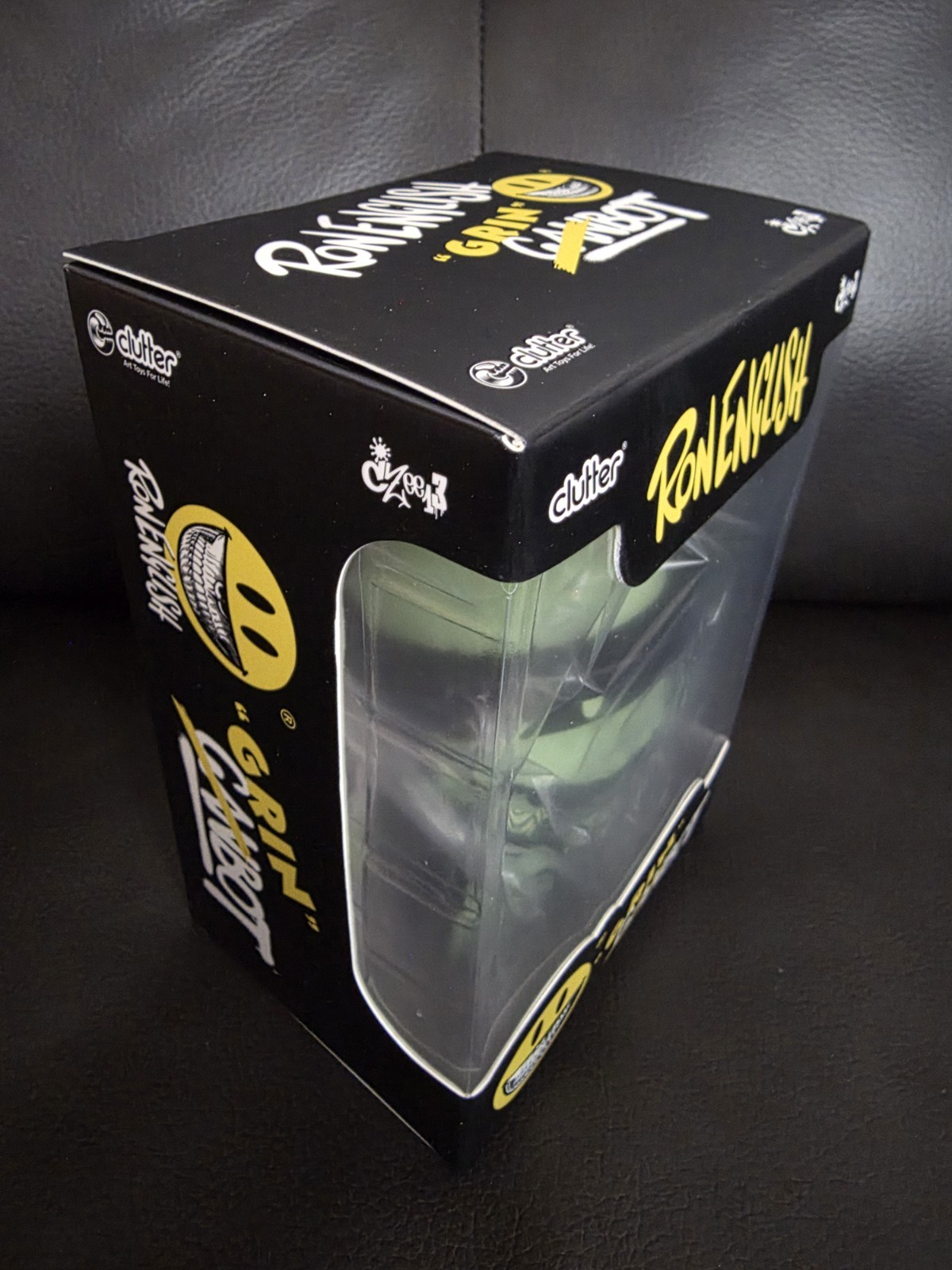 Grinbot GITD/ GID – Canbot 5oz – Ron English x Czee13 Limited Edition LE 100