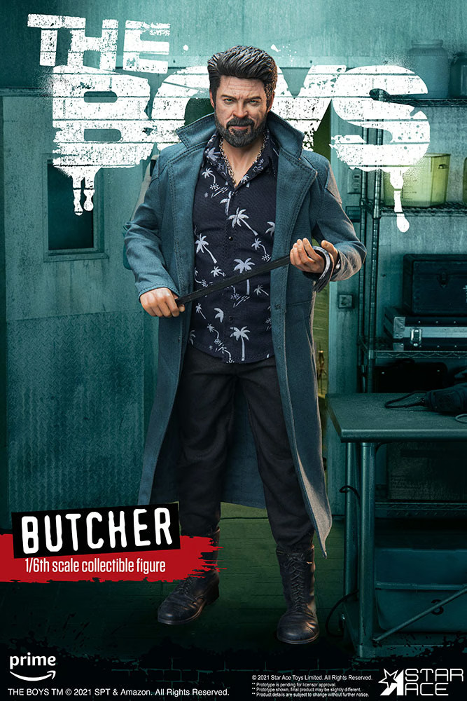 Billy Butcher Deluxe Sixth Scale Figure Star Ace Toys Ltd 1/6 th scale