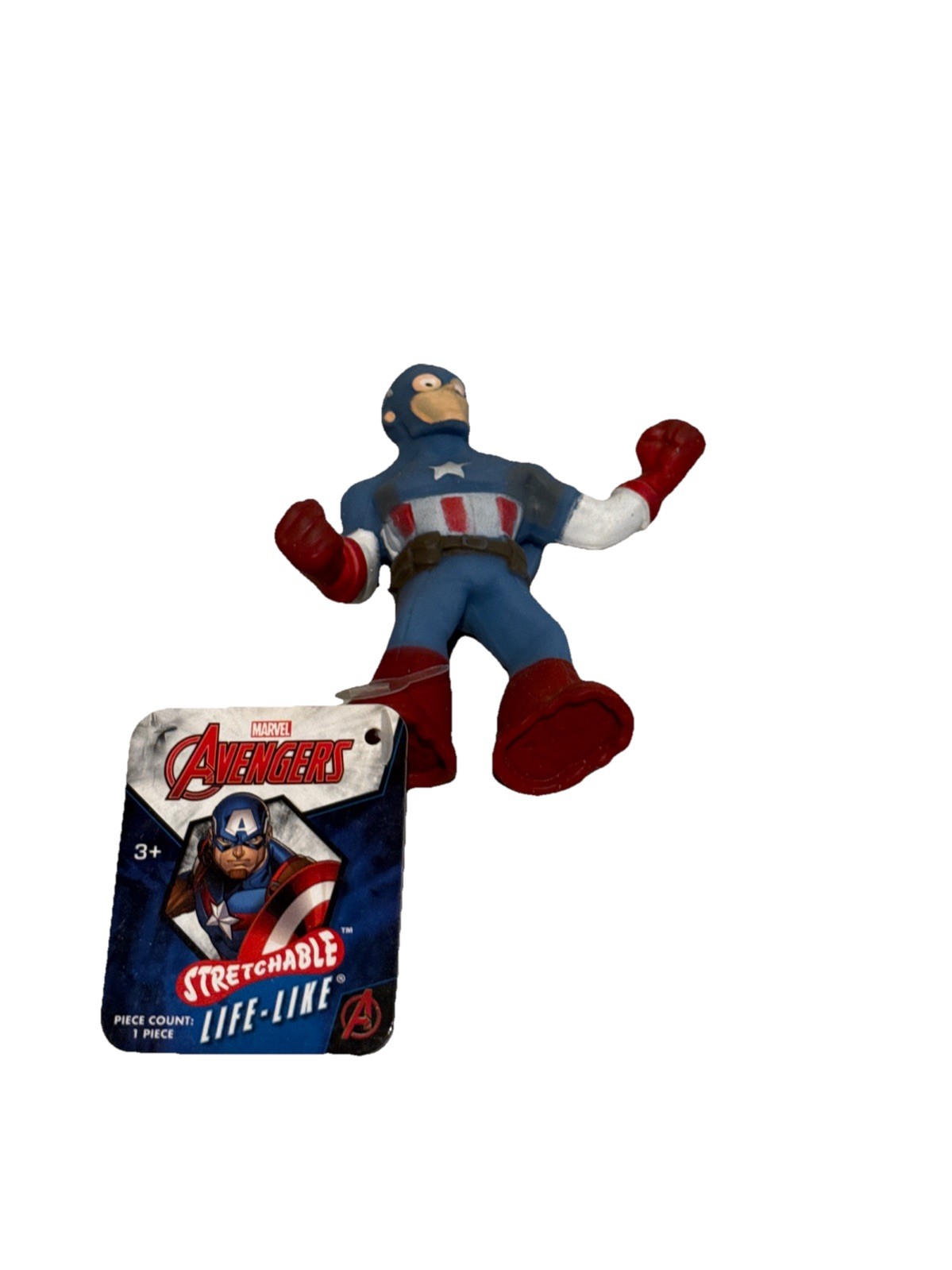 JA-RU Jaru Marvel Avengers Stretchy Toys HeroesAction Figure Captain AmericaNICE