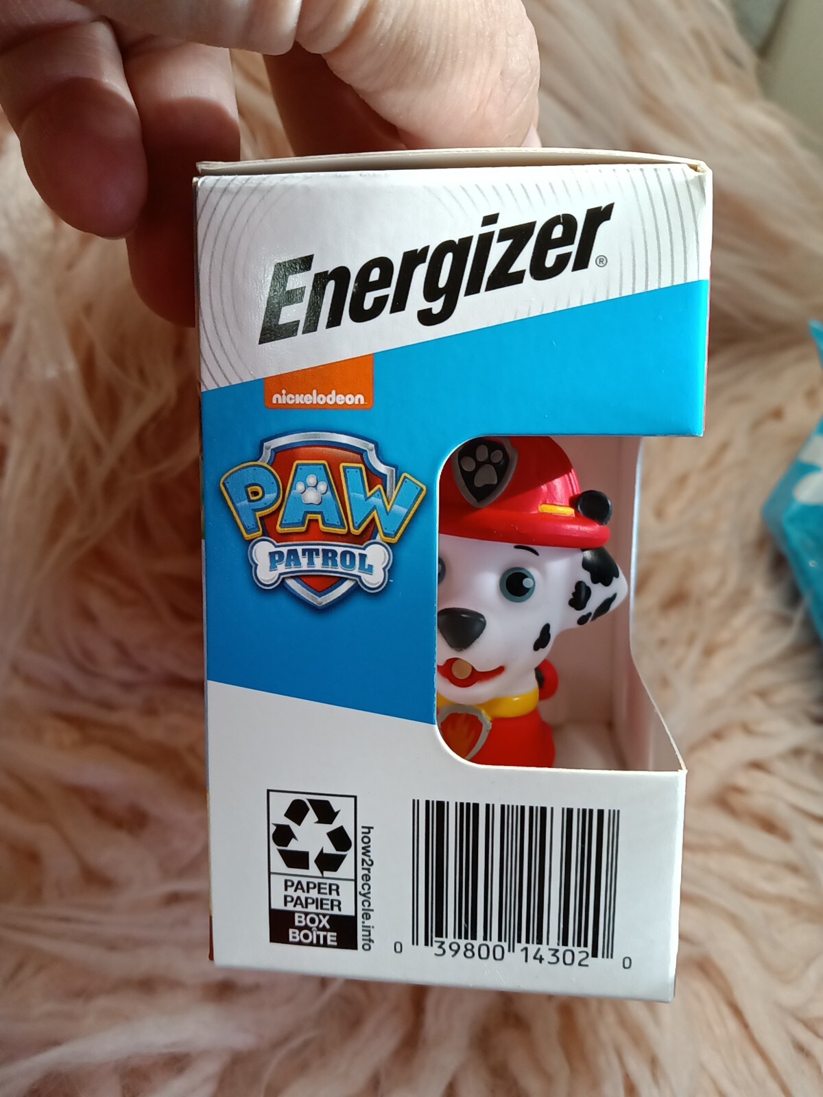 Energizer Paw Patrol Marshall Flashlight new in box Recommended 3+ Age Group