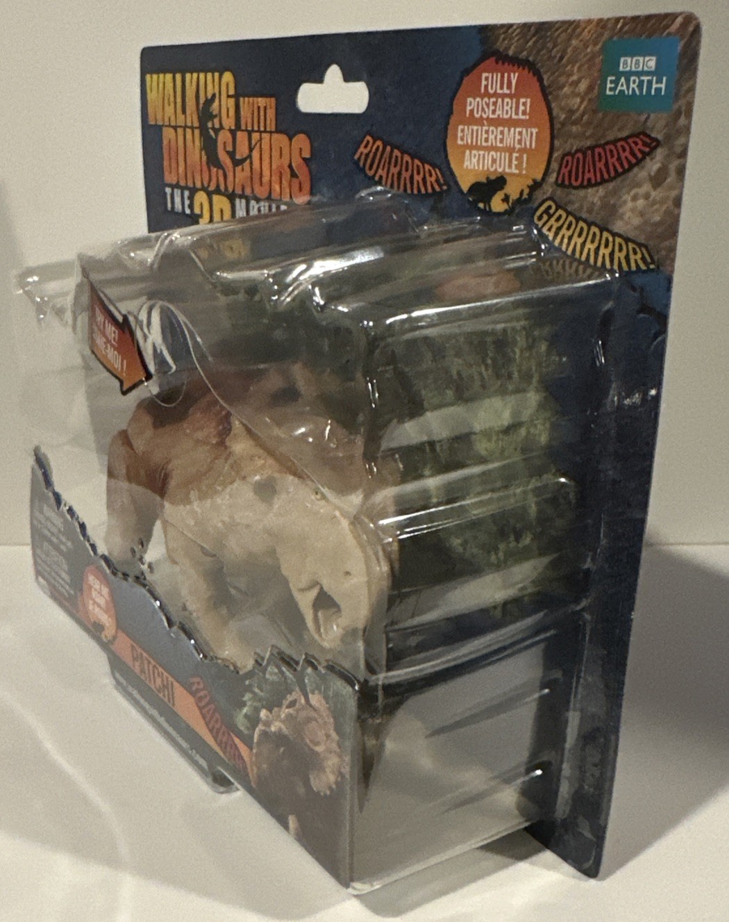 PATCHI – Pachyrhinosaurus Walking with Dinosaurs Toy Needs new batteries