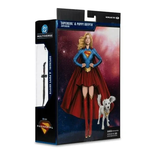 McFarlane DC Multiverse Dlx Theatrical Ed. Supergirl Movie Supergirl & Krypto