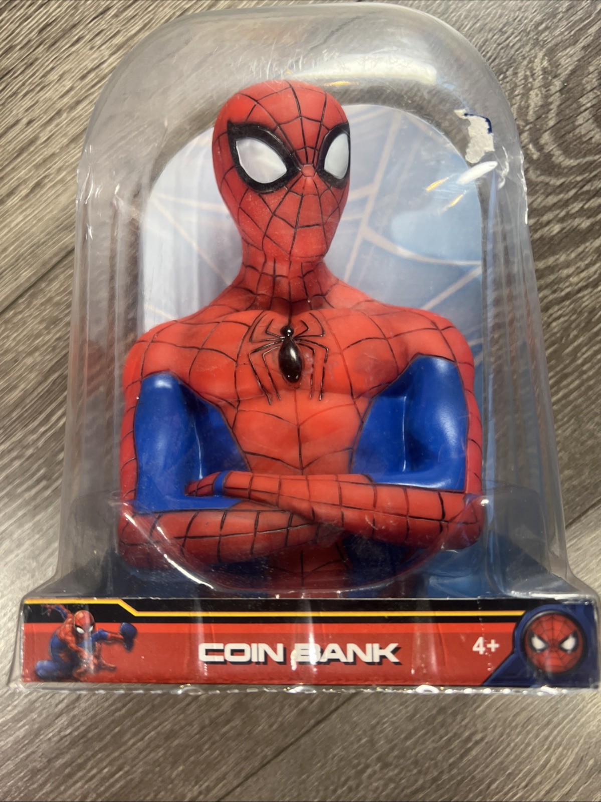 Marvel Spiderman Coin Bank 2019 New in Box