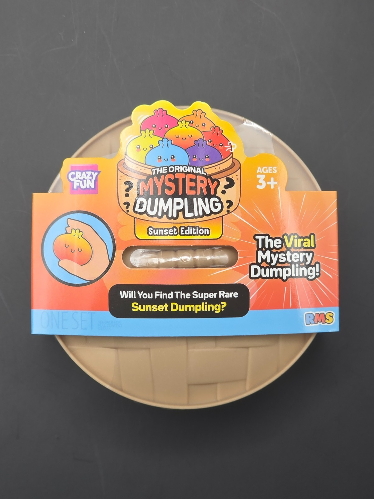 (1 pack) Sunset Mystery Squishy – The Viral Mystery Dumpling! – TIK TOK