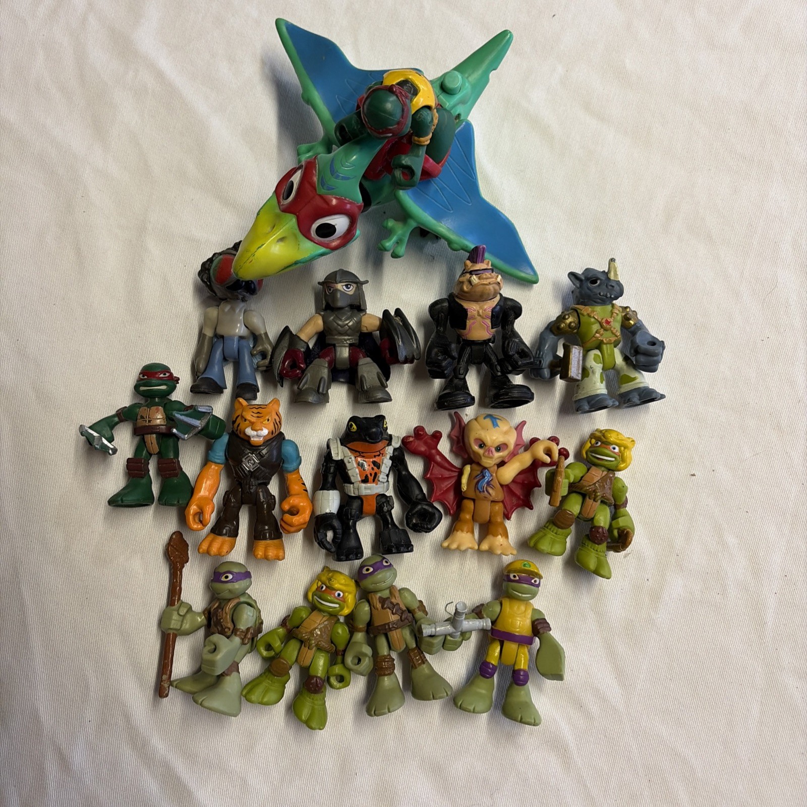 Viacom Playmates TMNT Half Shell Heroes Figures LOT Teenage Mutant Ninja