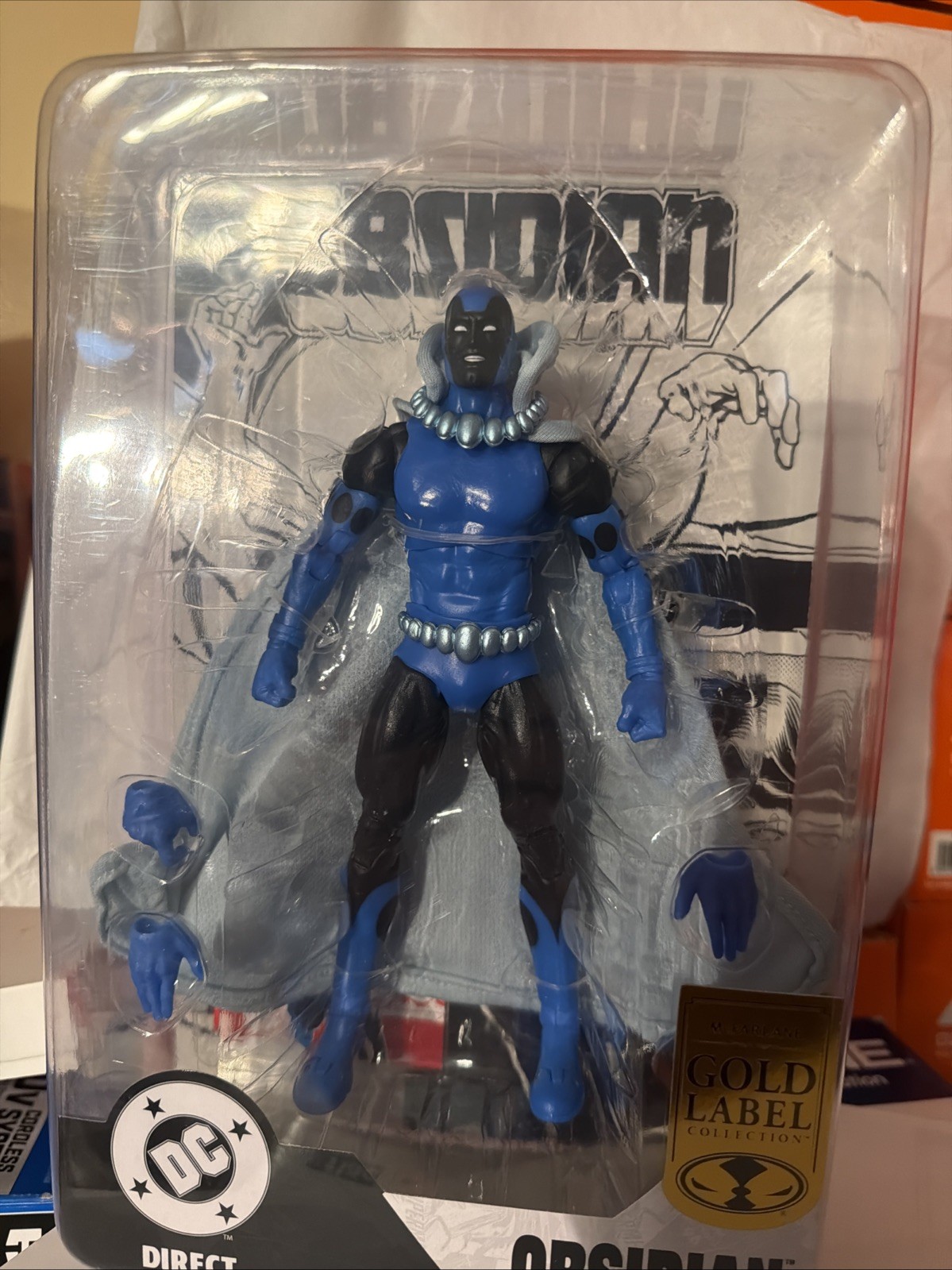 Mcfarlane DC Direct Multiverse Punchers Gold Label Infinity Inc #16 OBSIDIAN