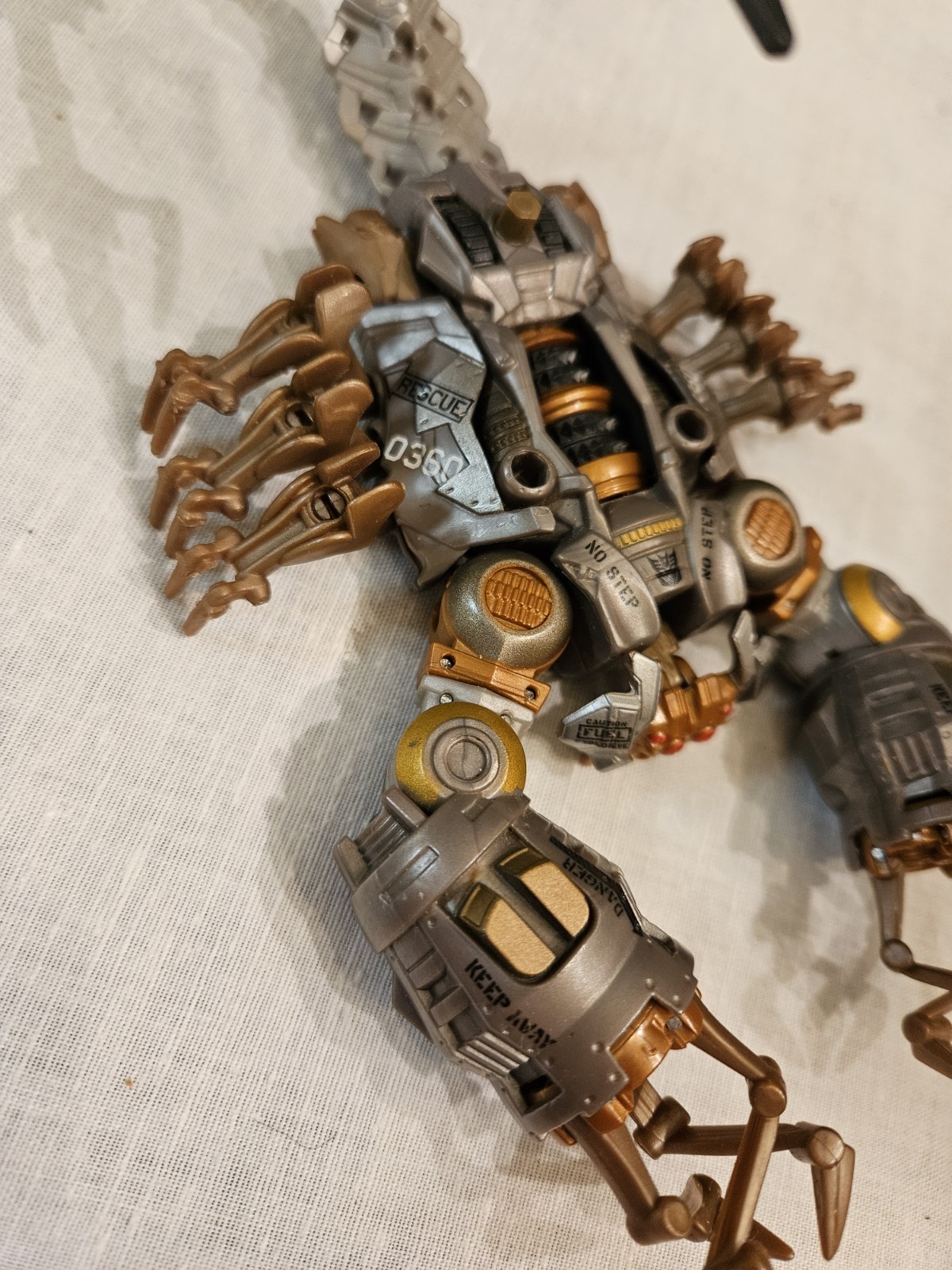 Transformers Scorponok Complete TFTM Deluxe