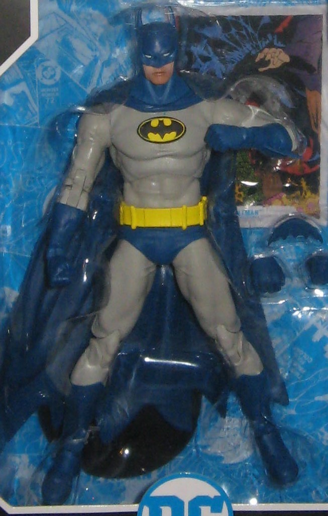 MCFARLANE DC MULTIVERSE BATMAN KNIGHTFALL (CLASSIC BLUE GRAY SUIT) 2023 NEW