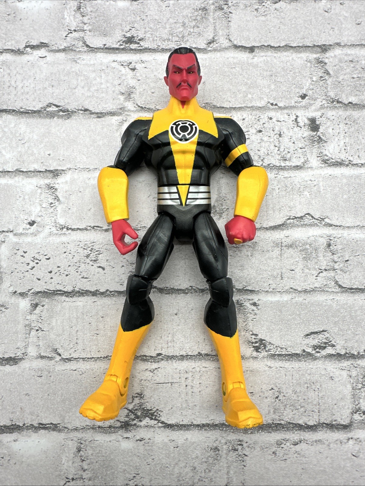 Year 2013 DC Comics Total Heroes Green Lantern Corps 6-1/2 Inch Figure SINESTRO