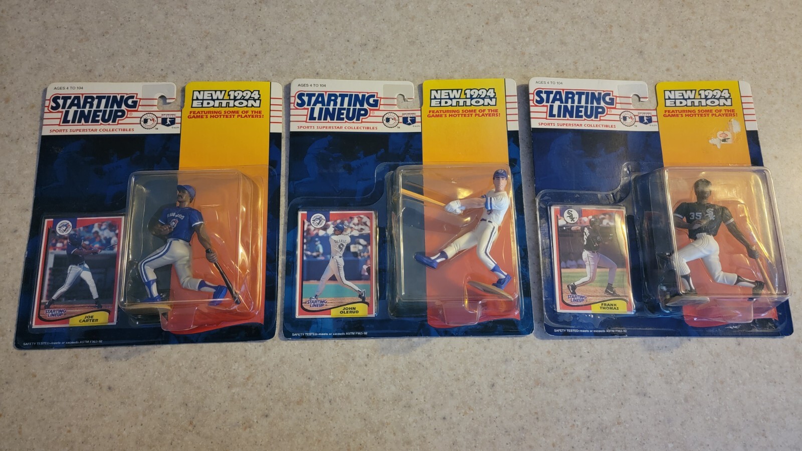 1994 Kenner Starting Lineup Baseball Set Break combined shipping