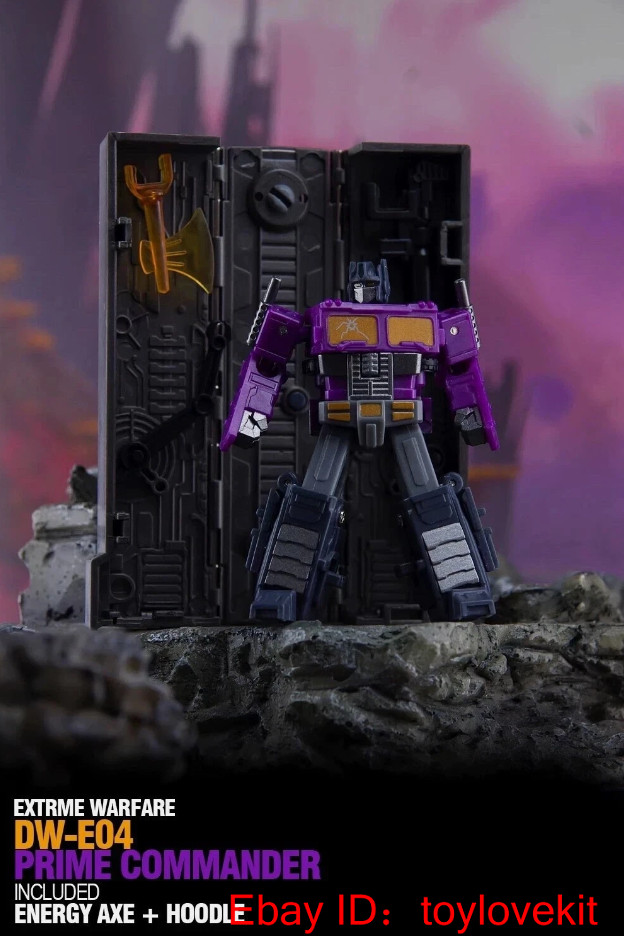 Dr.Wu DW-E23P Tactical Commander & DW-E04P Purple Commander in stock set 6cm