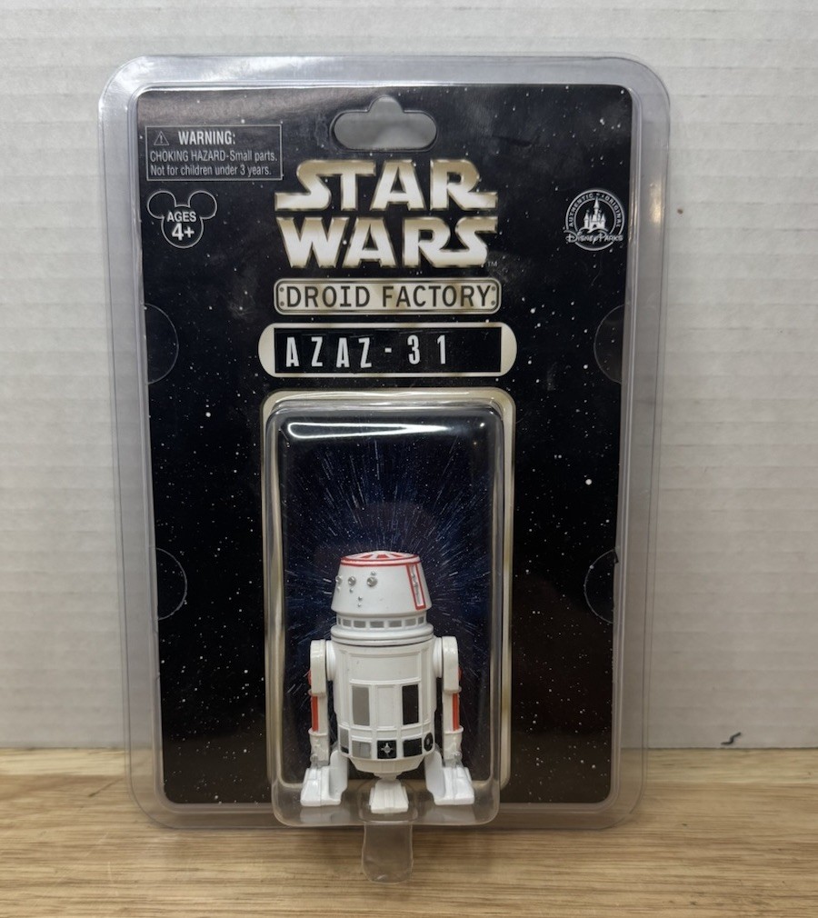 Disney Star Wars R5 Droid Factory Build A Droid BAD Red White R5 Astromech