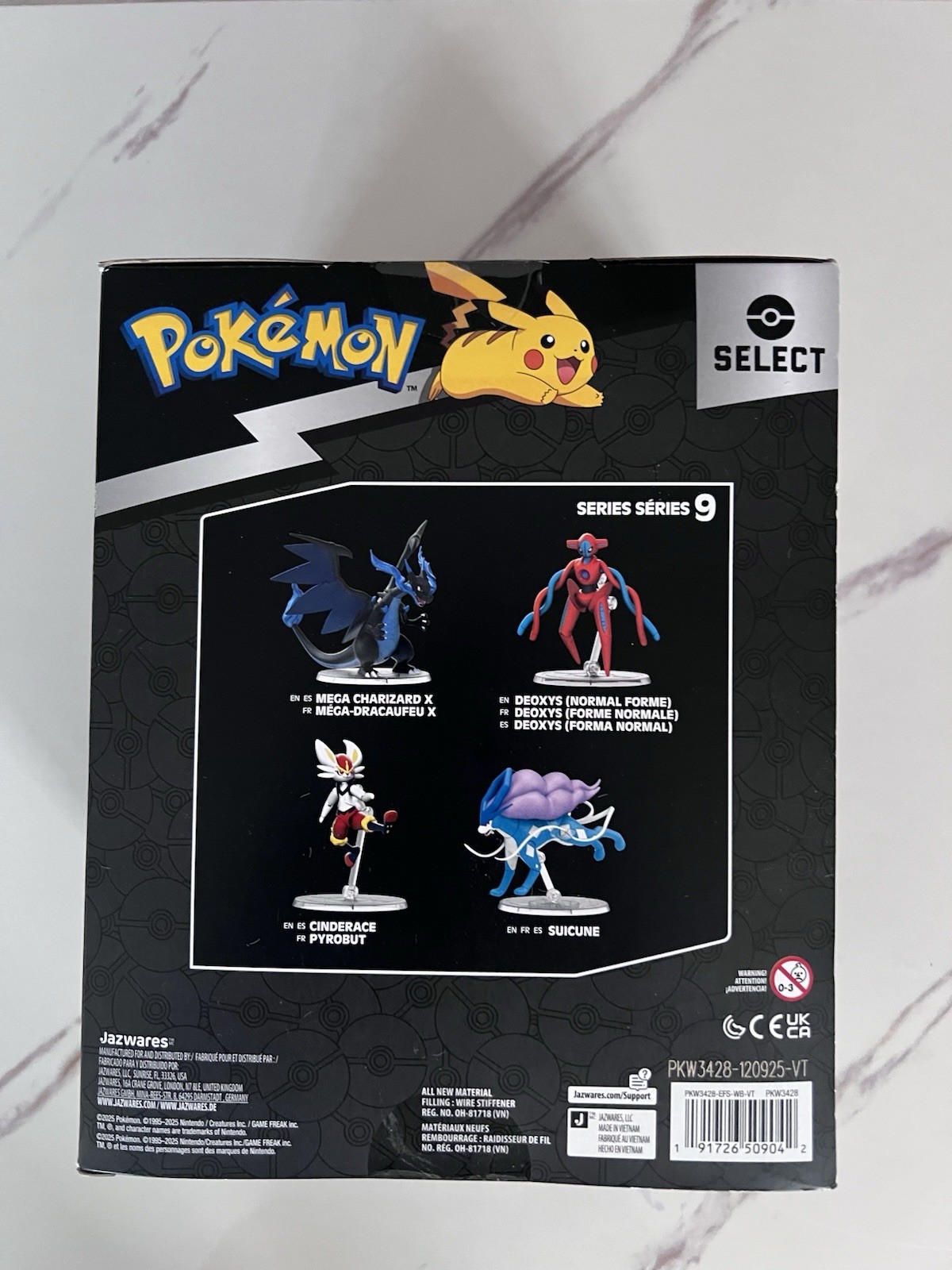 Pokemon Select Mega Charizard X Articulated Figure 2025 Exclusive Edition Sealed