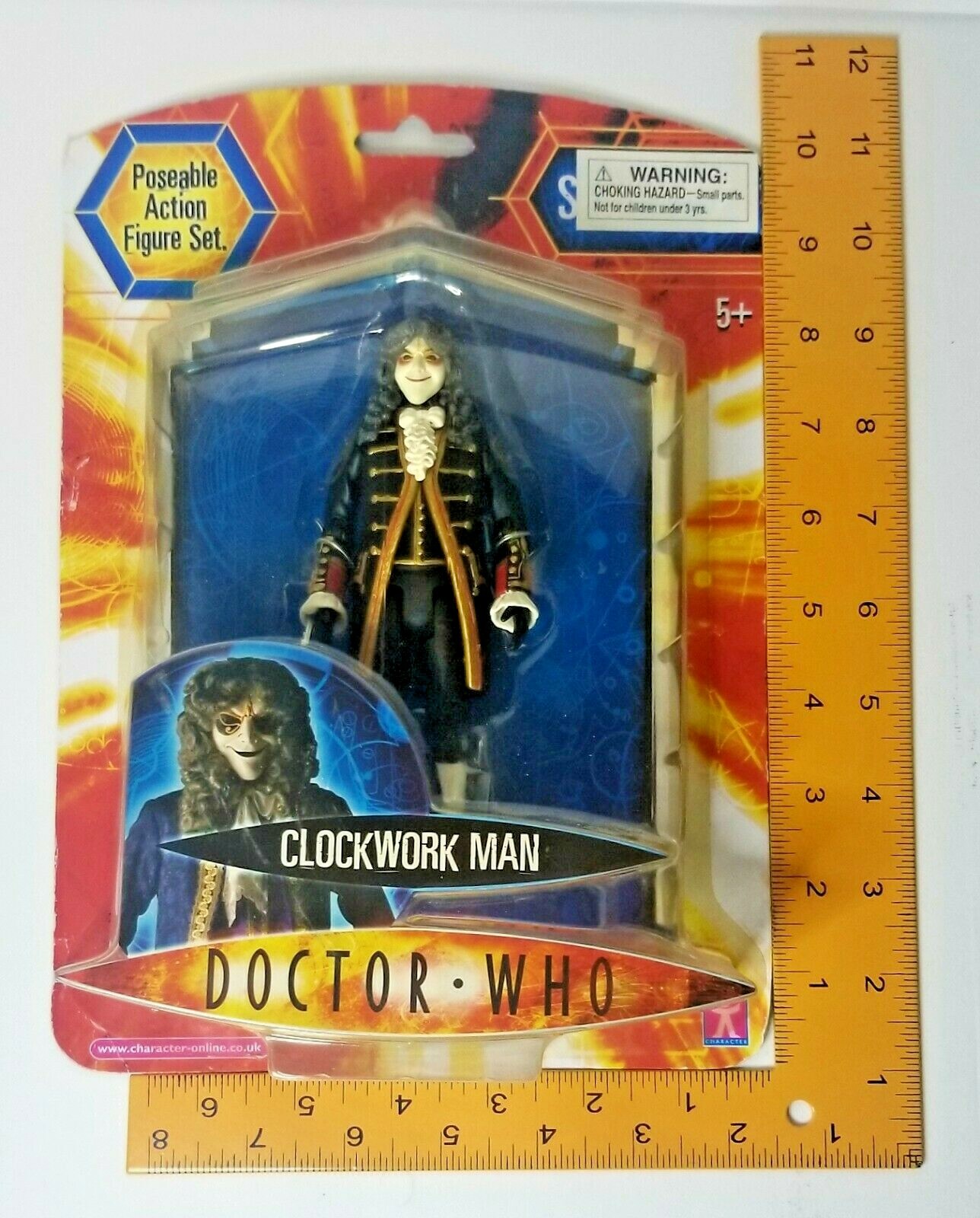 BBC Doctor Who Clockwork Man 2004 Action Figure Series 2 Character Options Ltd