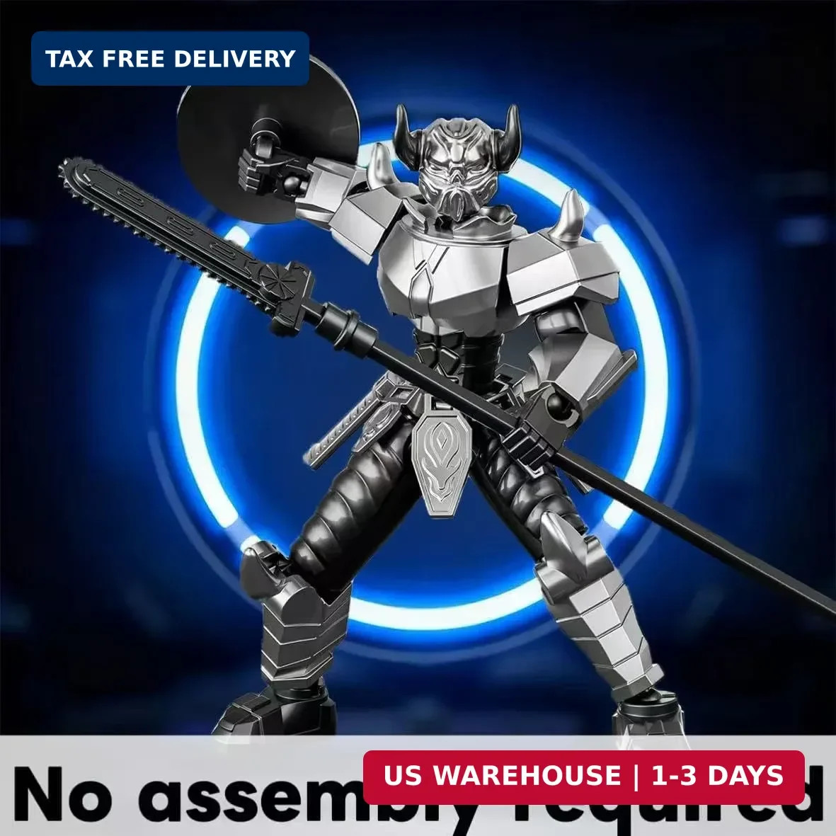 2 PACK T13 Action Figure – 3D Printed Titan 13 Robot, Multi-Jointed Dummy 13, Co