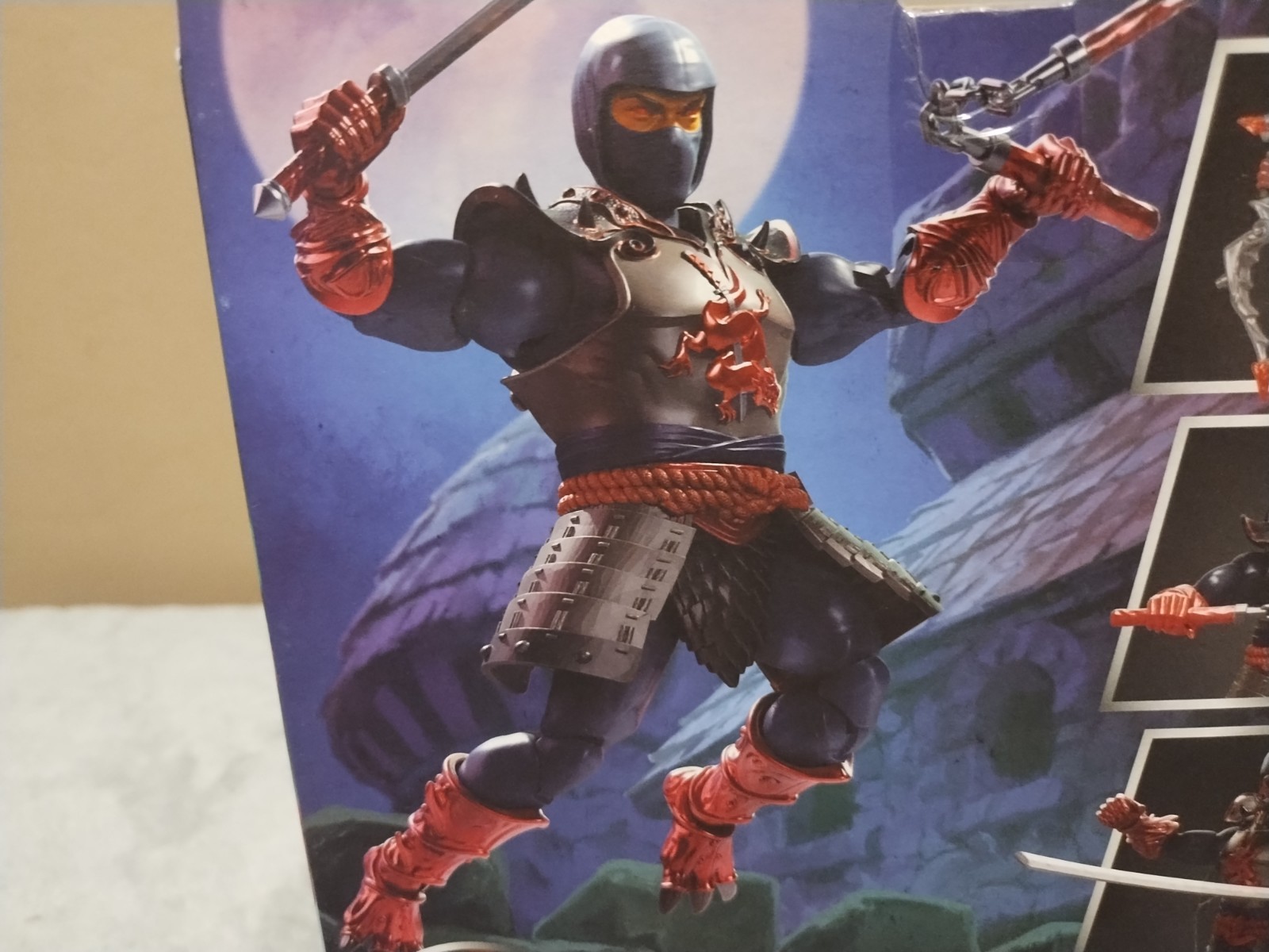 Mattel – Masters of the Universe New Eternia Ninjor Action Figure New Minty