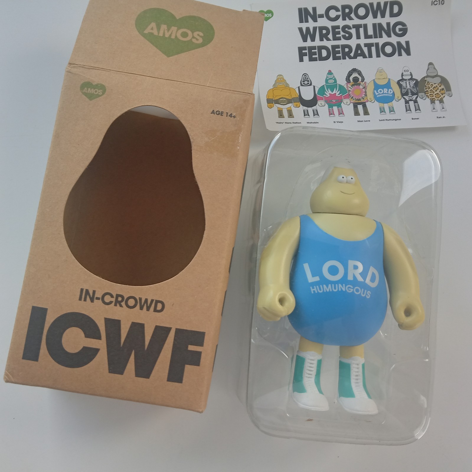 James Jarvis: Lord Humungous Art Figure In-Crowd Wrestling Federation big daddy