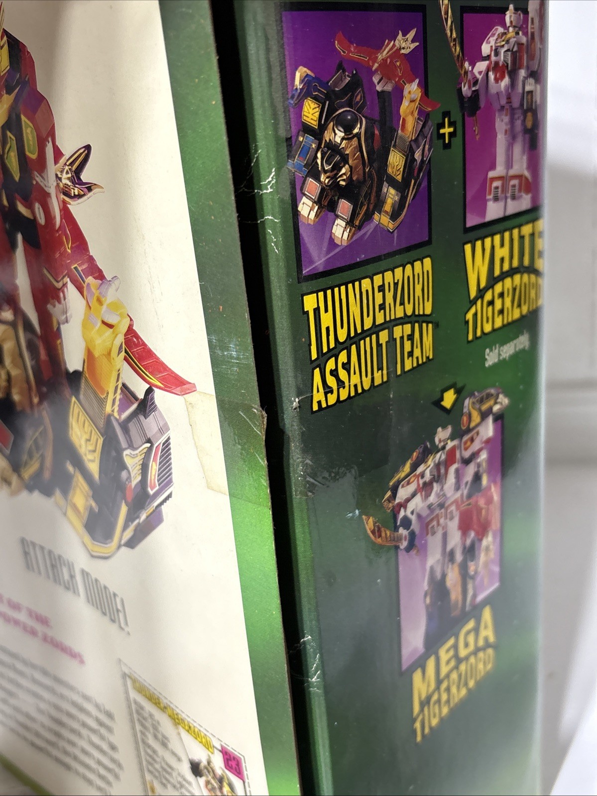 Mighty Morphin Power Rangers Thunder Megazord, UNUSED NEW in Open Box 1994