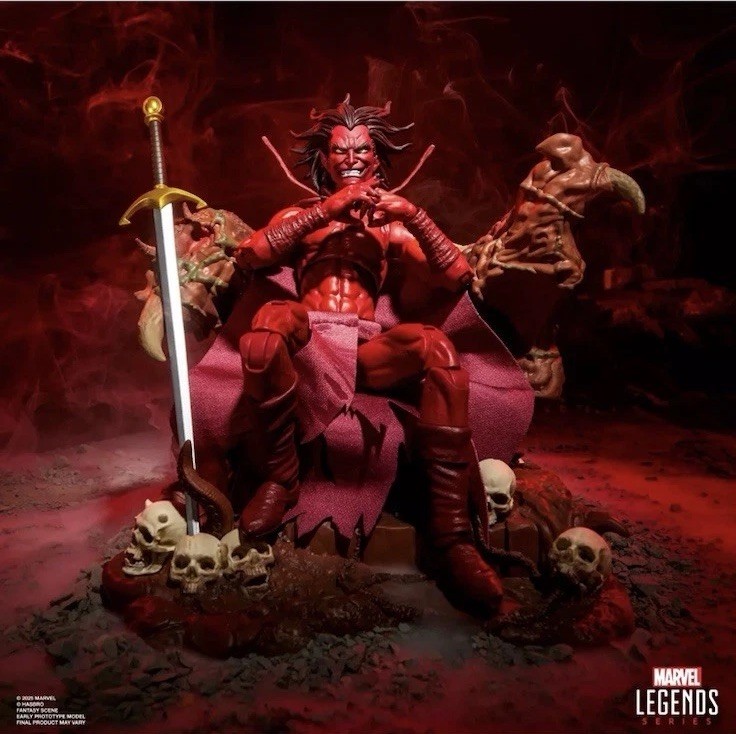Mephisto Infernal Throne Marvel Legends MISB Made To Order Sold Out IN HAND USA