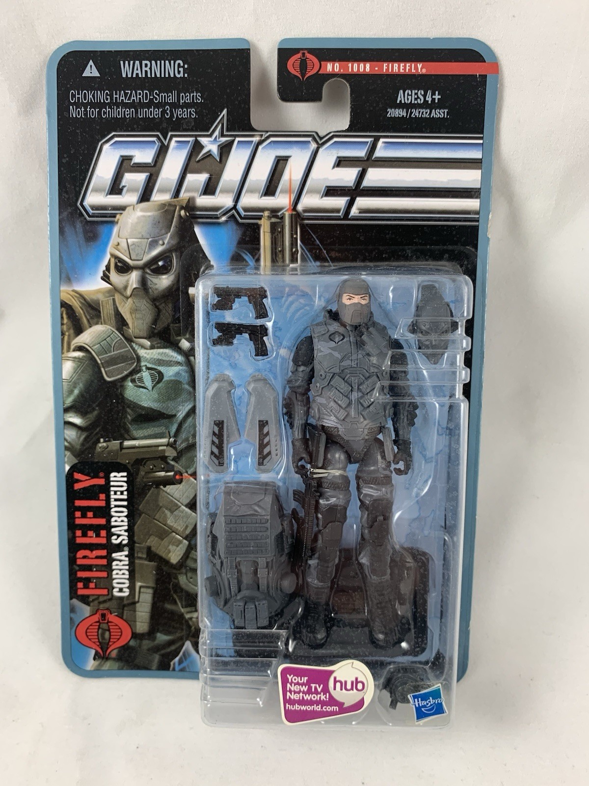 Hasbro G.I. Joe Pursuit Of Cobra #1008 Firefly MOSC!!!