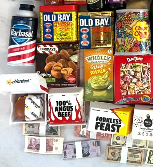 50 Zuru MINI BRANDS Mixed Lot FOOD TOYS BEAUTY CLEANING FOODIE As Shown NO DUPS