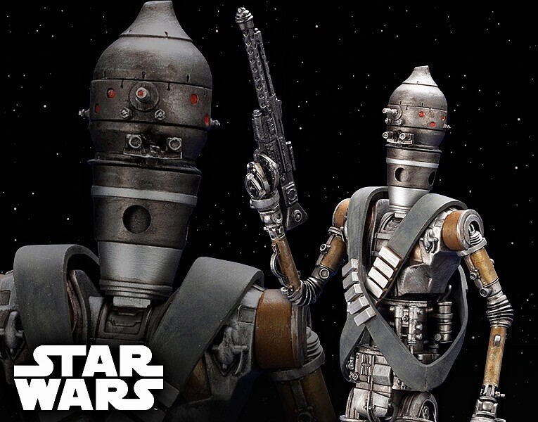 1/10 Scale Star Wars IG-11 Plastic Model Figure