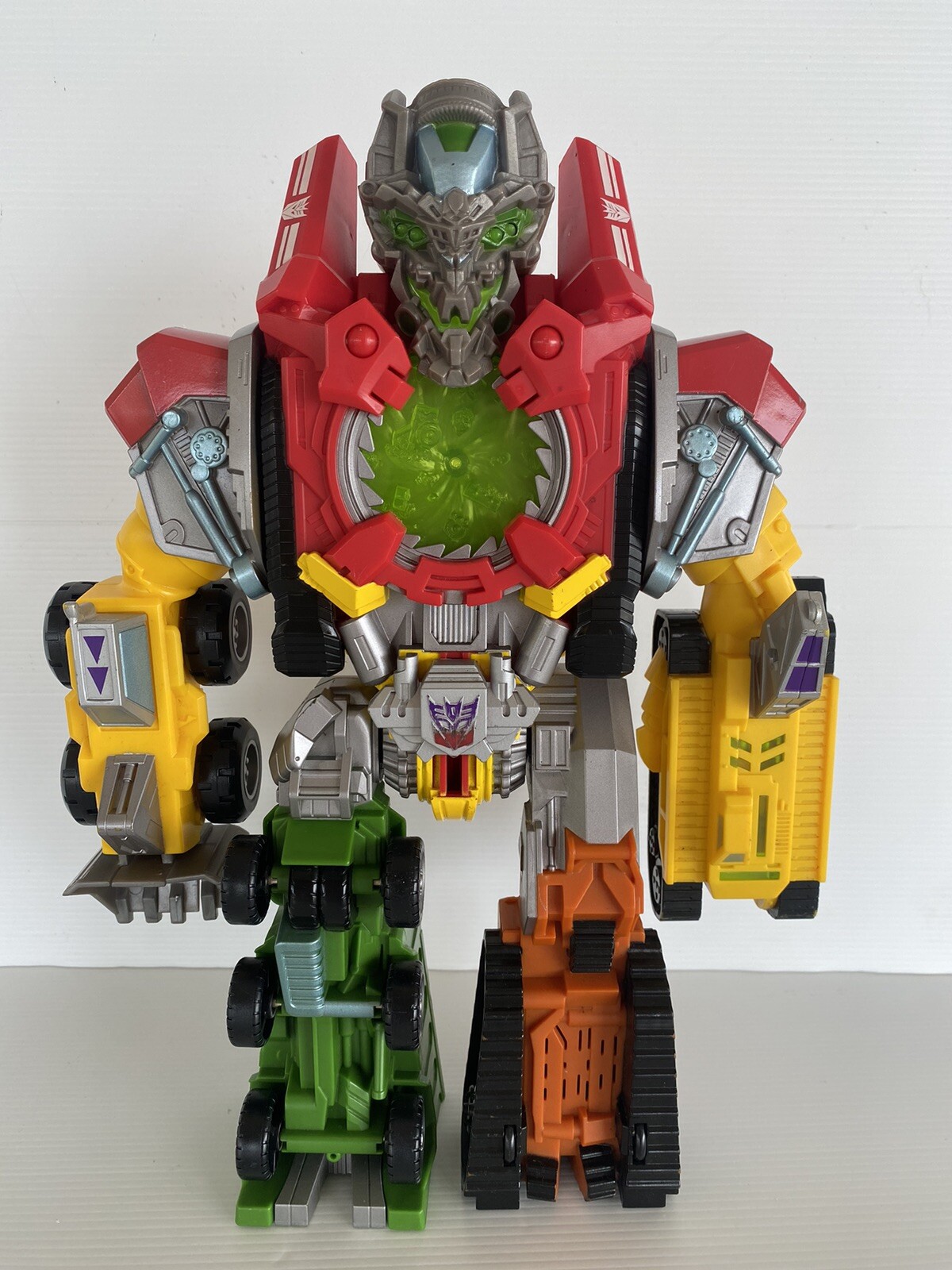 2008 Transformers Construction Devastator Mega Power Bots 12&Prime; Revenge of Fallen